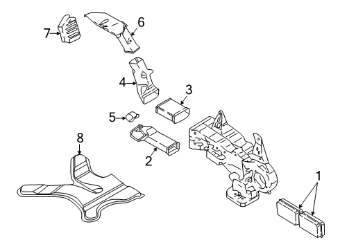 2025 Ford Expedition Ducts Diagram 3 - Thumbnail