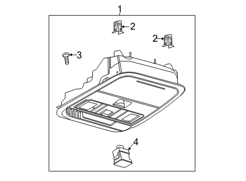 2023 Lincoln Aviator Switch Assembly Diagram for JX7Z-13A350-A