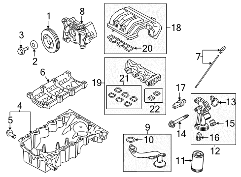 2013 Lincoln MKZ Intake Manifold Diagram