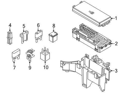 2013 Ford Explorer Fuse & Relay Diagram