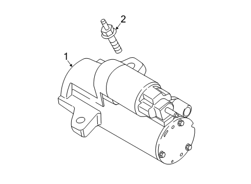 2019 Lincoln Nautilus Starter Diagram 2 - Thumbnail