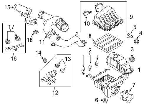 2016 Ford Expedition Air Intake Diagram