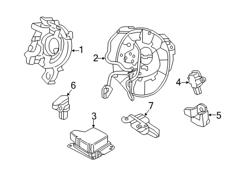 2015 Ford Edge Supplemental Restraint System Diagram 2 - Thumbnail