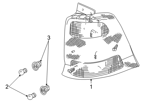 2004 Ford Freestar Combination Lamps Diagram