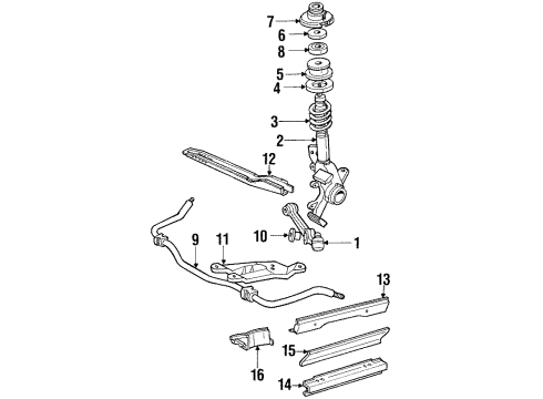 1984 Ford Escort Front Suspension Diagram