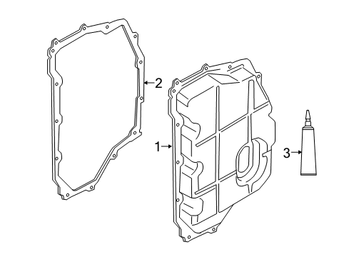 2018 Ford Edge Transaxle Parts Diagram 2 - Thumbnail