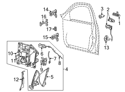 2001 Lincoln LS Transmitter Diagram for XW4Z-15K601-BA