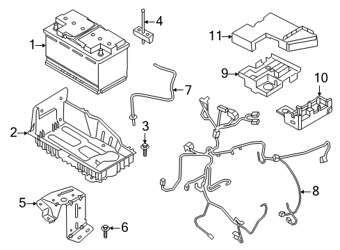 2024 Lincoln Aviator Battery Diagram
