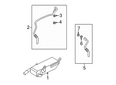 2024 Ford Maverick Trans Oil Cooler - Belts Diagram 3 - Thumbnail