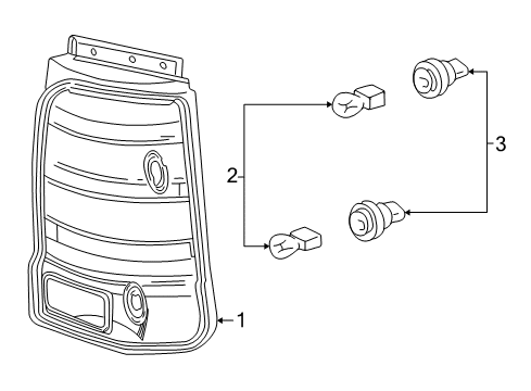 2001 Ford Explorer Sport Combination Lamps Diagram