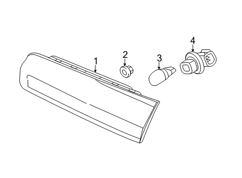 2012 Lincoln MKZ Bulbs Diagram 7 - Thumbnail