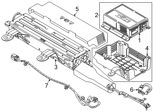 2025 Ford F-150 Cover - Low Air Pressure Sender Diagram for NL3Z-19G317-D