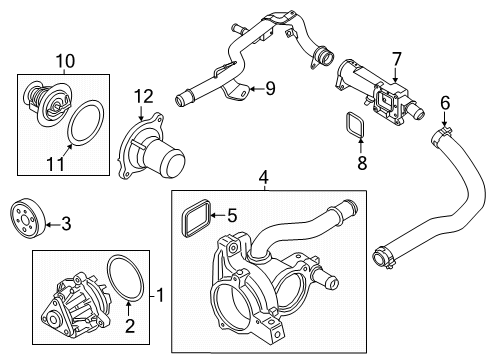 2024 Ford Ranger Cooling System Diagram 5 - Thumbnail