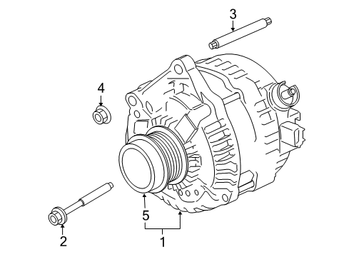2019 Ford F-150 Alternator Diagram 5 - Thumbnail