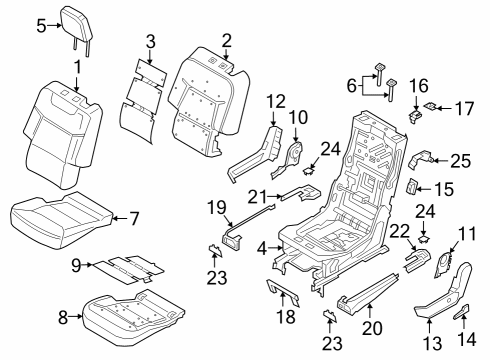 2024 Ford Explorer Heated Seats Diagram 3 - Thumbnail