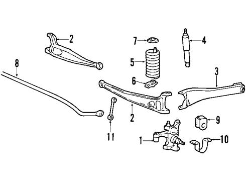 2009 Ford F-350 Super Duty Front Suspension Diagram