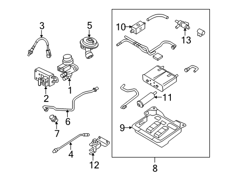 2008 Ford Crown Victoria EGR System Diagram
