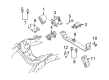 Ford Engine Mount Bracket Diagram - 7C3Z-6031-BA