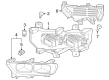 Ford F-150 Fog Light Diagram - ML3Z-15200-G