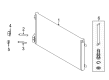 Ford Mustang Mach-E A/C Condenser Diagram - LJ9Z-19712-B