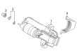 Ford Escape Starter Diagram - JX6Z-11002-A
