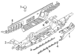 Ford Ranger Bumper Diagram - N1WZ-17906-NP