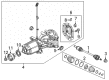 Ford Police Interceptor Utility Axle Shaft Diagram - BB5Z-4K138-B