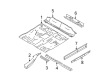 Ford Escape Floor Pan Diagram - 9L8Z-7811135-A