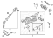 Ford Flex Steering Column Diagram - DG1Z-3C529-Y