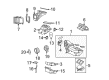 Ford Blend Door Actuator Diagram - 4F2Z-19E616-HA