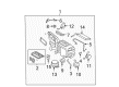 Ford Edge Blower Motor Resistor Diagram - 7T4Z-19A706-A