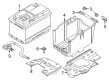 Ford Battery Tray Diagram - D2BZ-10732-A