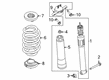 Ford Escape Coil Springs Diagram - LX6Z-5560-B
