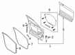 Ford Police Interceptor Utility Door Seal Diagram - MB5Z-7820531-A