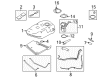 Lincoln MKS Fuel Sending Unit Diagram - 8G1Z-9A299-H