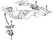 Ford LTD Crown Victoria Engine Mount Diagram - EOLZ6038B