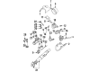 Ford Thunderbird Ignition Lock Assembly Diagram - F3TZ-11582-A