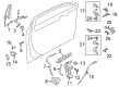 Ford Fusion Exterior Door Handle Diagram - HS7Z-5422404-DAPTM