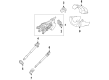 Ford Mustang Steering Column Cover Diagram - AR3Z-3530-AB