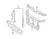 Ford Freestyle Air Deflector Diagram - 5F9Z-8327-BA