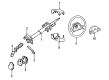Ford Escort Steering Wheel Diagram - F8CZ3600BAA