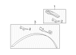 Ford Focus TPMS Sensor Diagram - 6F2Z-1A193-B