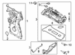 Ford Ranger Timing Cover Diagram - KB3Z-6019-C