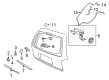 Lincoln Navigator Windshield Wiper Diagram - 9L1Z-17526-AA