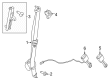 Ford E-Transit Seat Belt Diagram - MK4Z-14611B08-AA