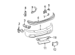 Ford F-150 Bumper Cover Diagram - 1L3Z-17D957-BB