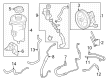 Ford Power Steering Pump Diagram - BC2Z-3A696-A
