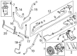 Ford Power Steering Hose Diagram - BC3Z-3A713-M