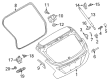 Ford Trunk Lid Latch Diagram - BM5Z-5843150-B