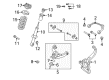 Ford Expedition Strut Mounts Diagram - 7L1Z-18A099-A